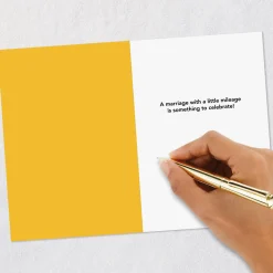 A Marriage With a Little Mileage Funny Anniversary Card