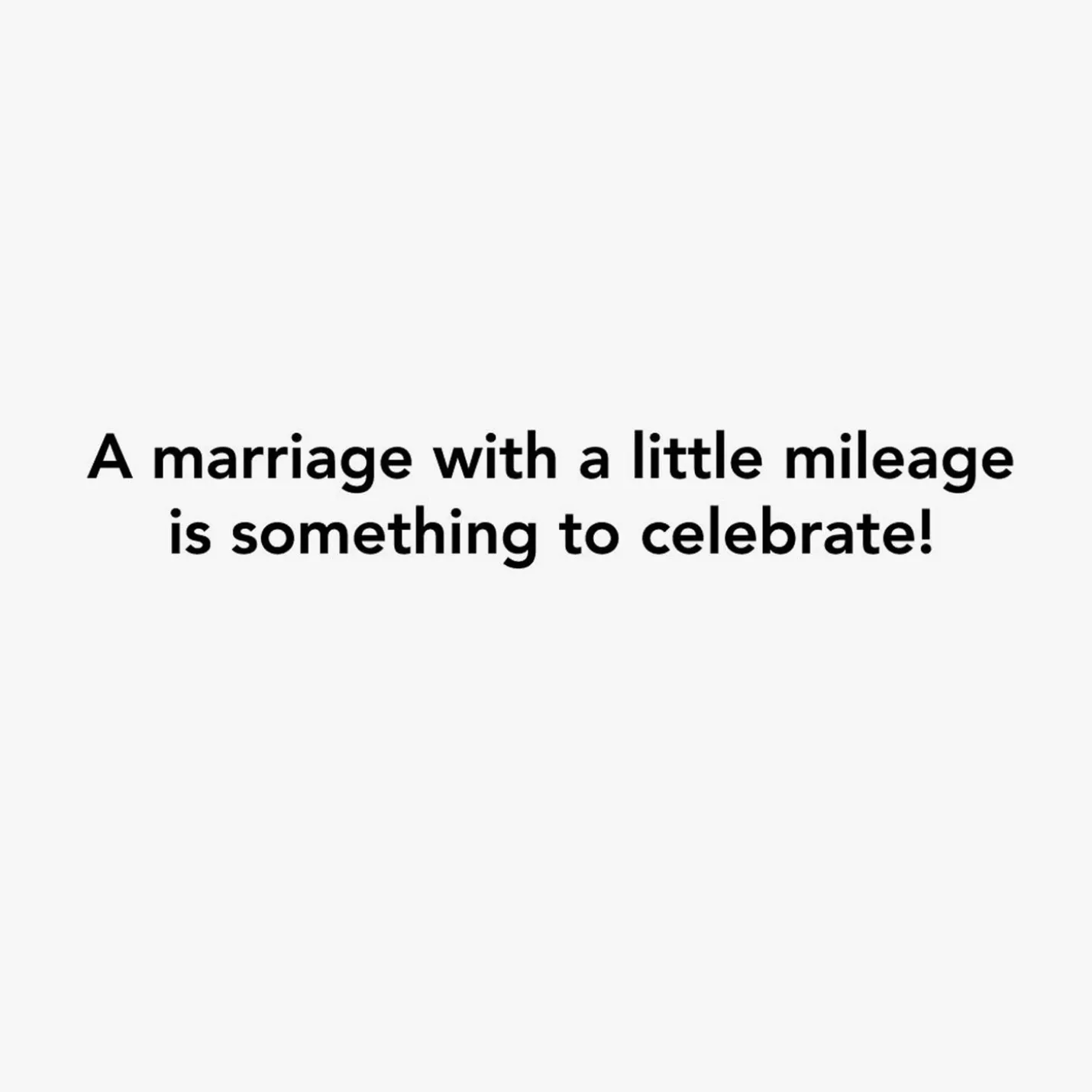 A Marriage With a Little Mileage Funny Anniversary Card