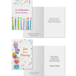 A Masterpiece of God Assorted Religious Birthday Cards, Box of 12