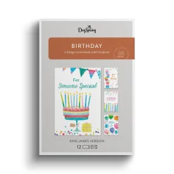 A Masterpiece of God Assorted Religious Birthday Cards, Box of 12