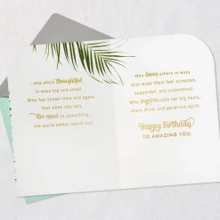 Amazing, Inspiring Woman Birthday Card for Her