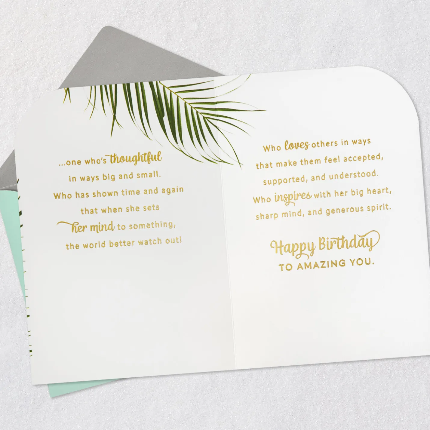 Amazing, Inspiring Woman Birthday Card for Her
