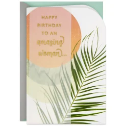 Amazing, Inspiring Woman Birthday Card for Her