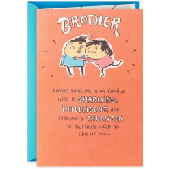 Amazing Funny Pop-Up Birthday Card for Brother From Sister