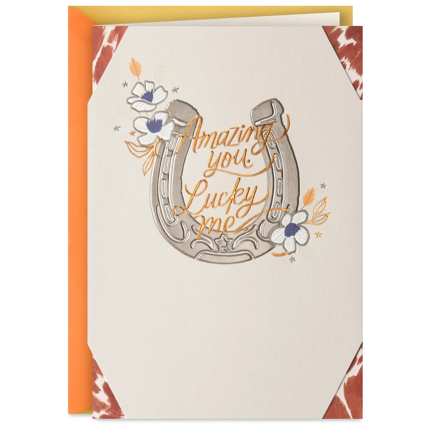 Amazing You, Lucky Me Birthday Card for Wife