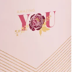 13" Amazing You Pink and Gold Large Gift Bag