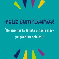 A Message Only for You Spanish-Language Funny Birthday Card