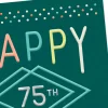 A Million Kinds of Wonderful 75th Birthday Card