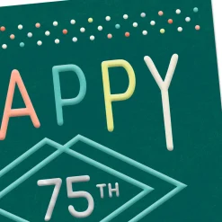 A Million Kinds of Wonderful 75th Birthday Card