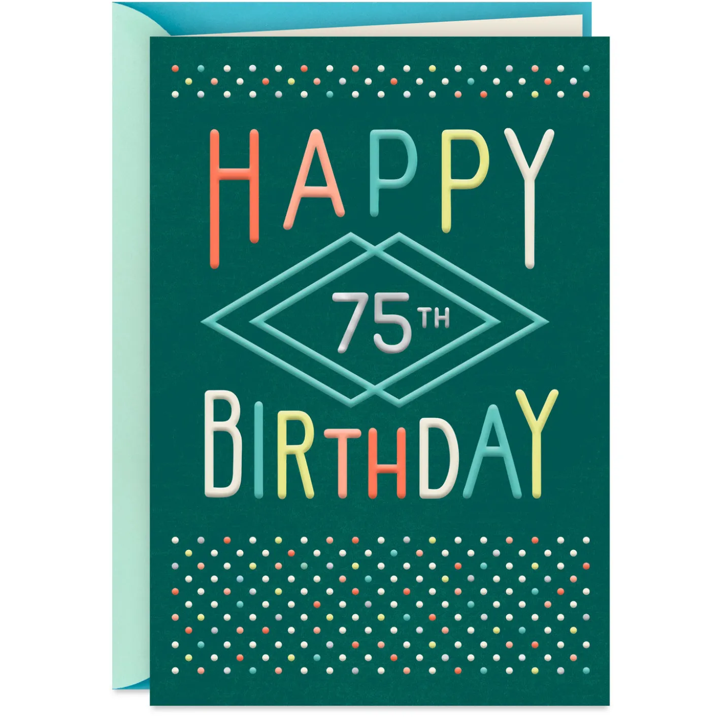 A Million Kinds of Wonderful 75th Birthday Card