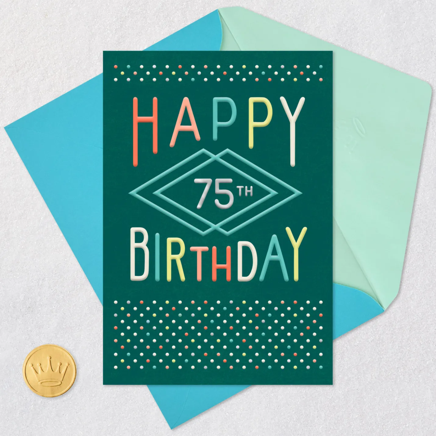 A Million Kinds of Wonderful 75th Birthday Card