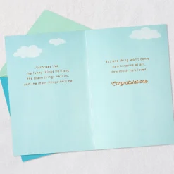 A Million Sweet Surprises New Baby Boy Card