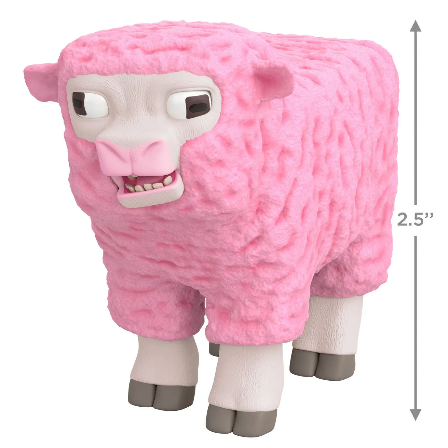 A Minecraft Movie Pink Sheep Ornament
