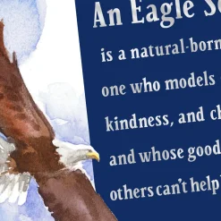 A Model of Character Eagle Scout Congratulations Card