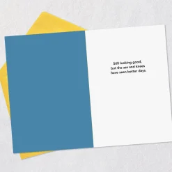 An Old Pair of Jeans Funny Birthday Card