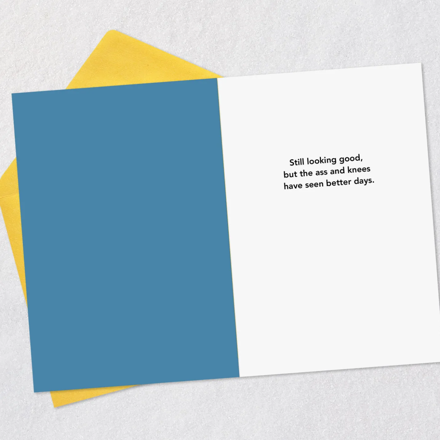 An Old Pair of Jeans Funny Birthday Card