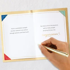 An Accomplishment That's Yours Forever High School Graduation Card