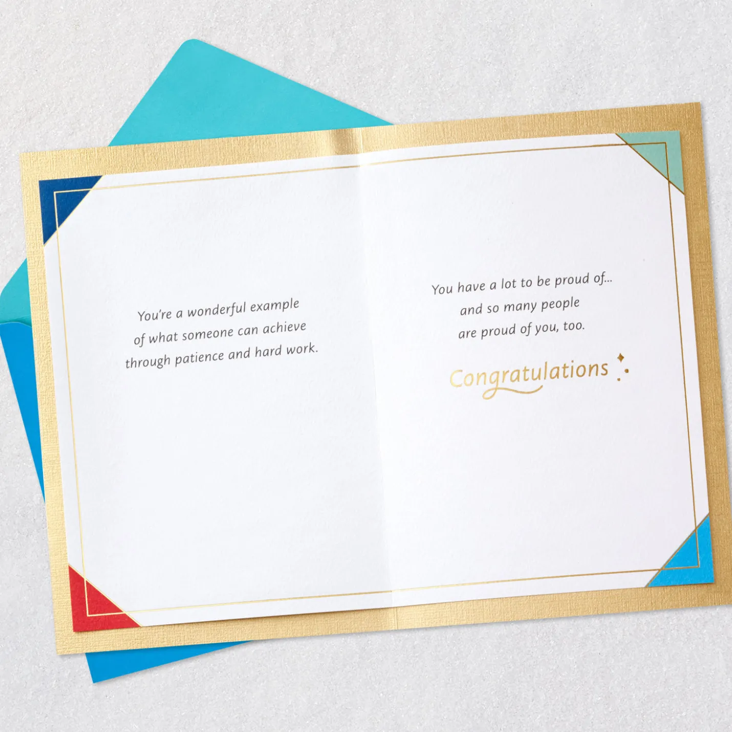 An Accomplishment That's Yours Forever High School Graduation Card