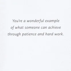 An Accomplishment That's Yours Forever High School Graduation Card