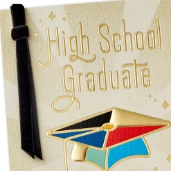 An Accomplishment That's Yours Forever High School Graduation Card