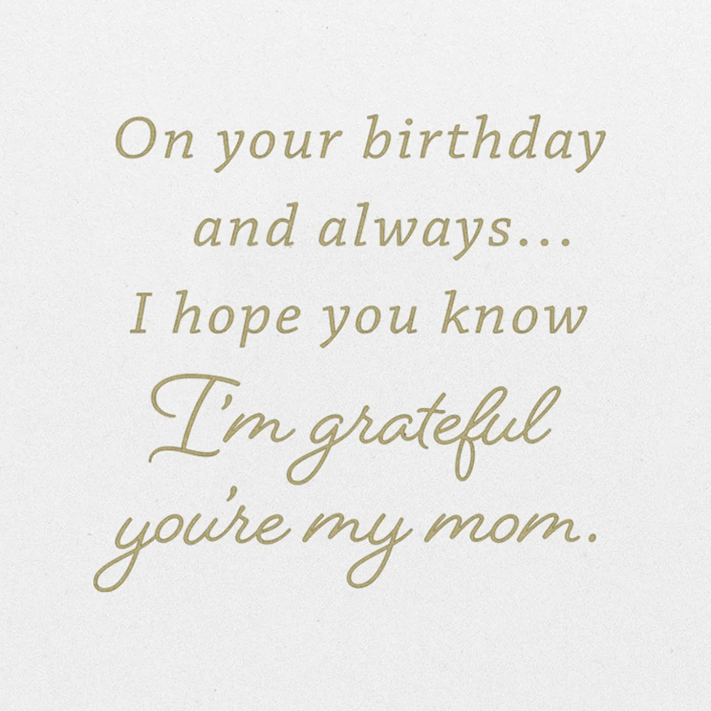 An Amazing Woman Birthday Card for Mom