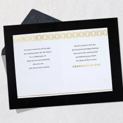 An Ending and a Beginning College Graduation Card