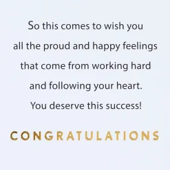 An Ending and a Beginning College Graduation Card