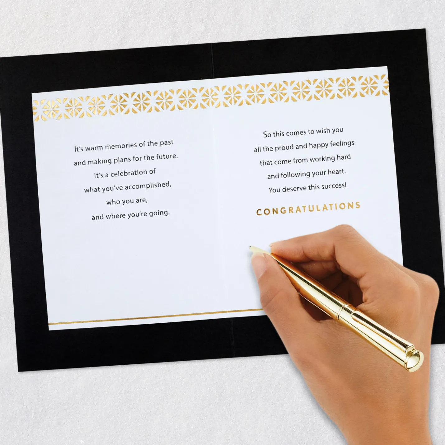An Ending and a Beginning College Graduation Card