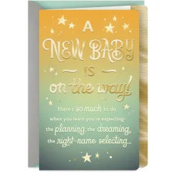 A New Baby Is on the Way Pregnancy Congratulations Card