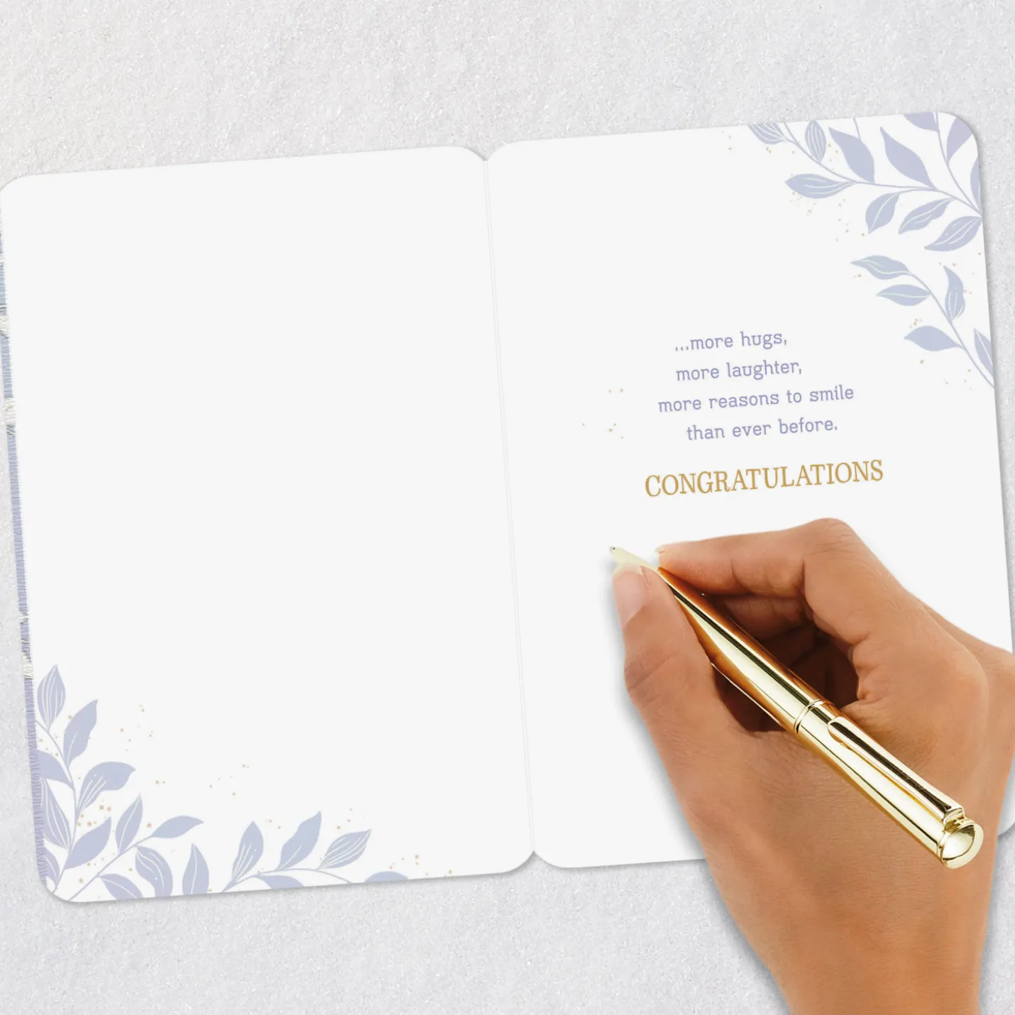 A New Grandbaby Means More Love New Baby Card