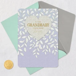 A New Grandbaby Means More Love New Baby Card