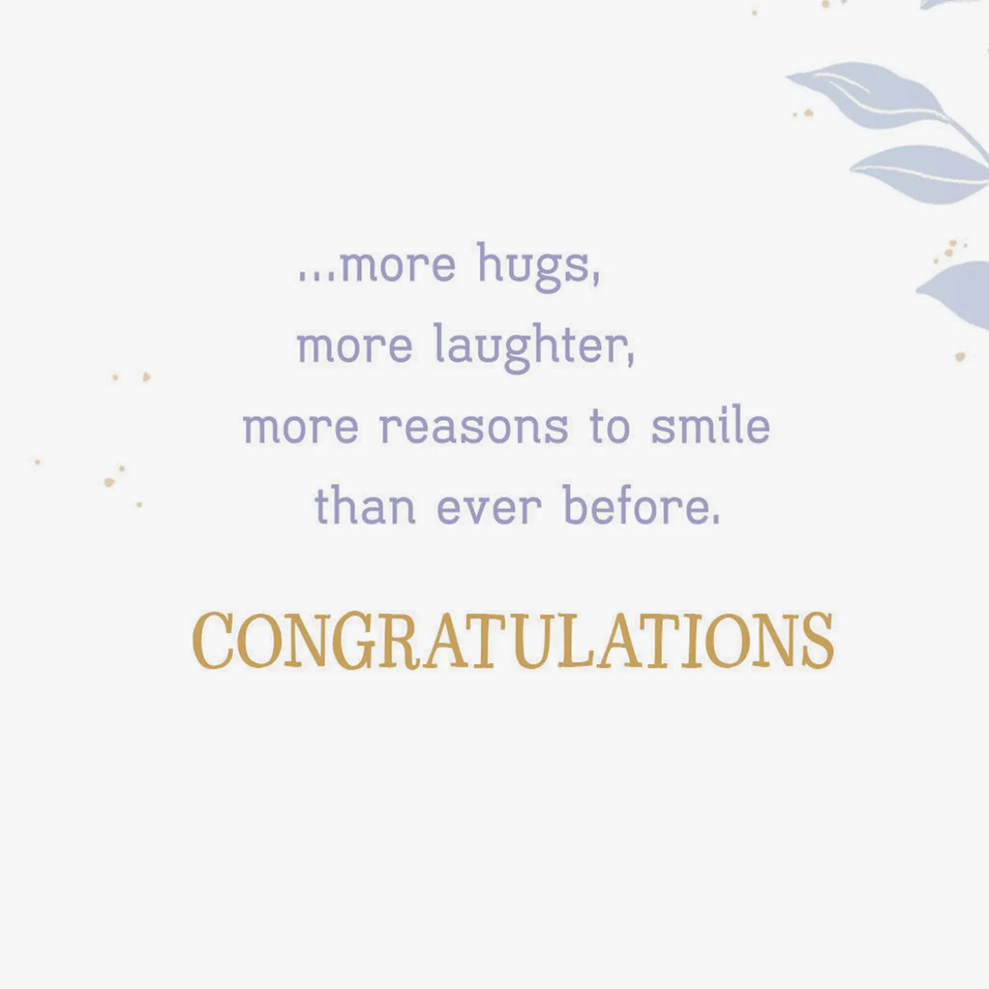 A New Grandbaby Means More Love New Baby Card