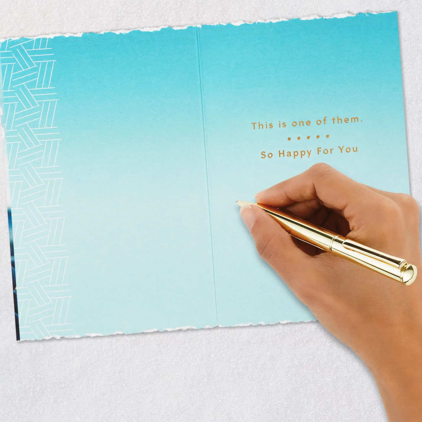 A New Meaning to Happiness Congratulations Card