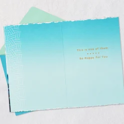 A New Meaning to Happiness Congratulations Card