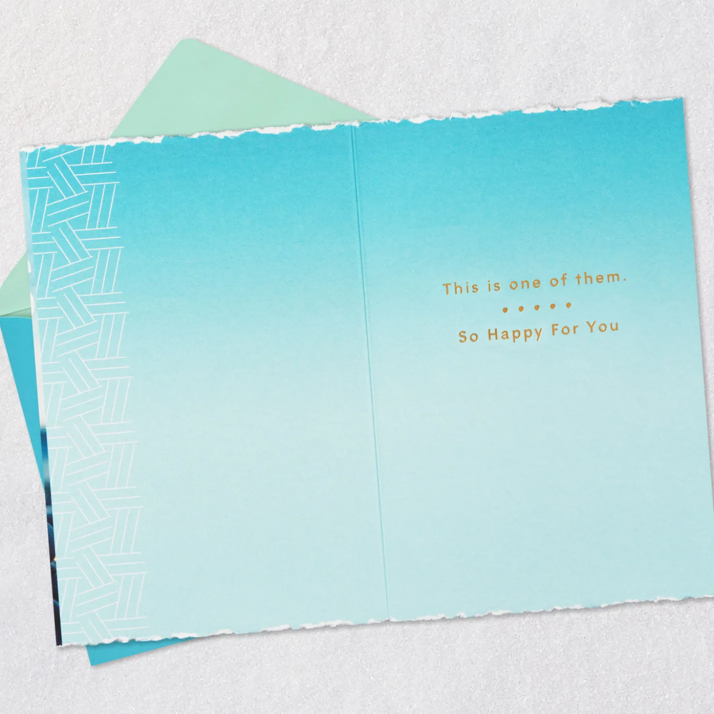 A New Meaning to Happiness Congratulations Card