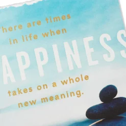 A New Meaning to Happiness Congratulations Card