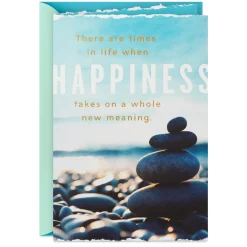 A New Meaning to Happiness Congratulations Card