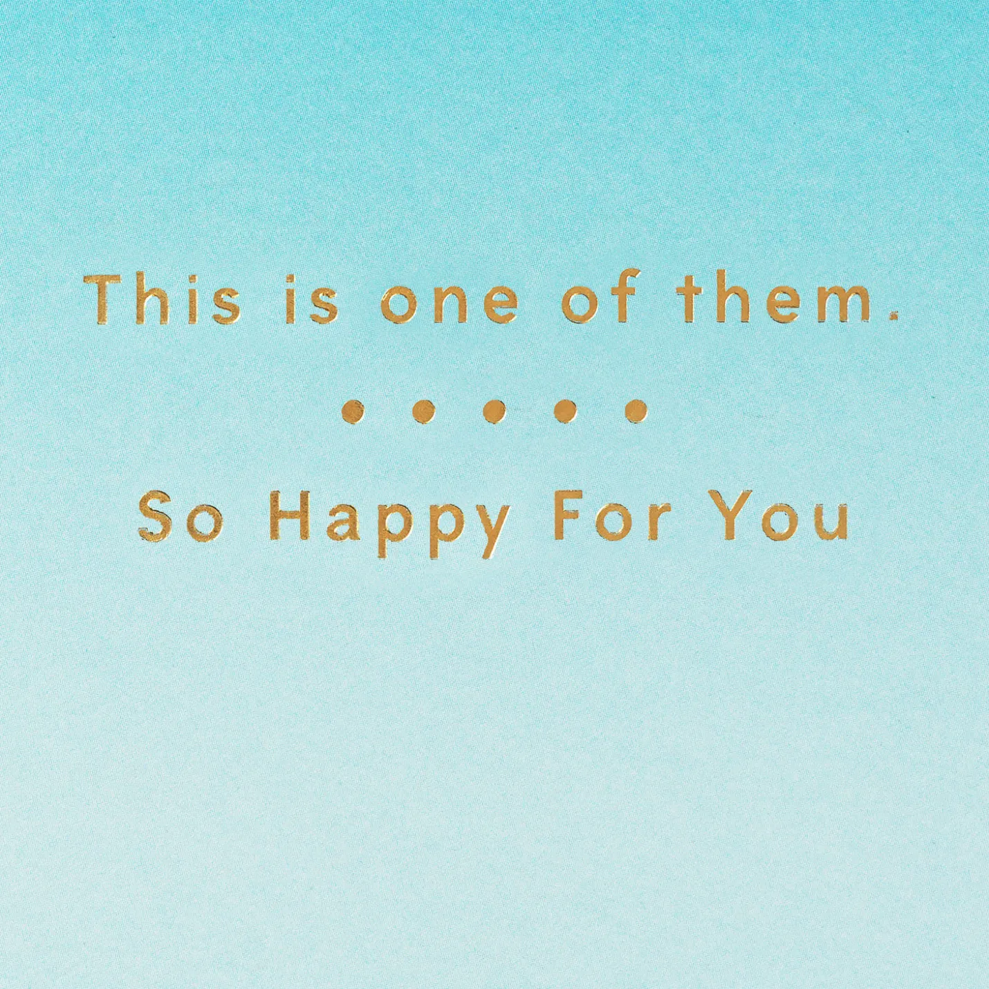 A New Meaning to Happiness Congratulations Card