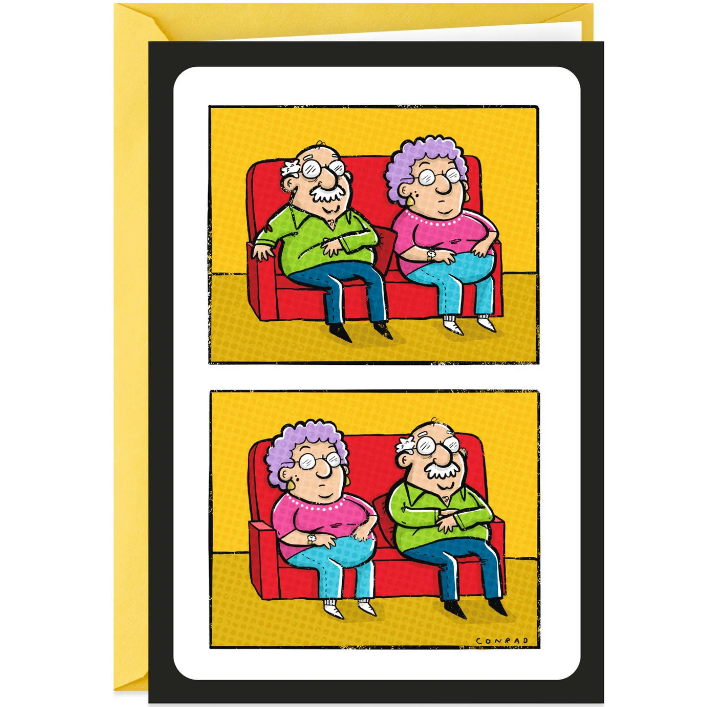A New Position Funny Anniversary Card