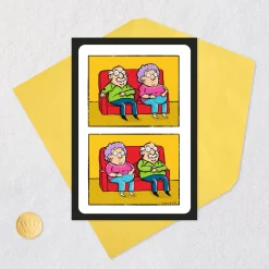 A New Position Funny Anniversary Card