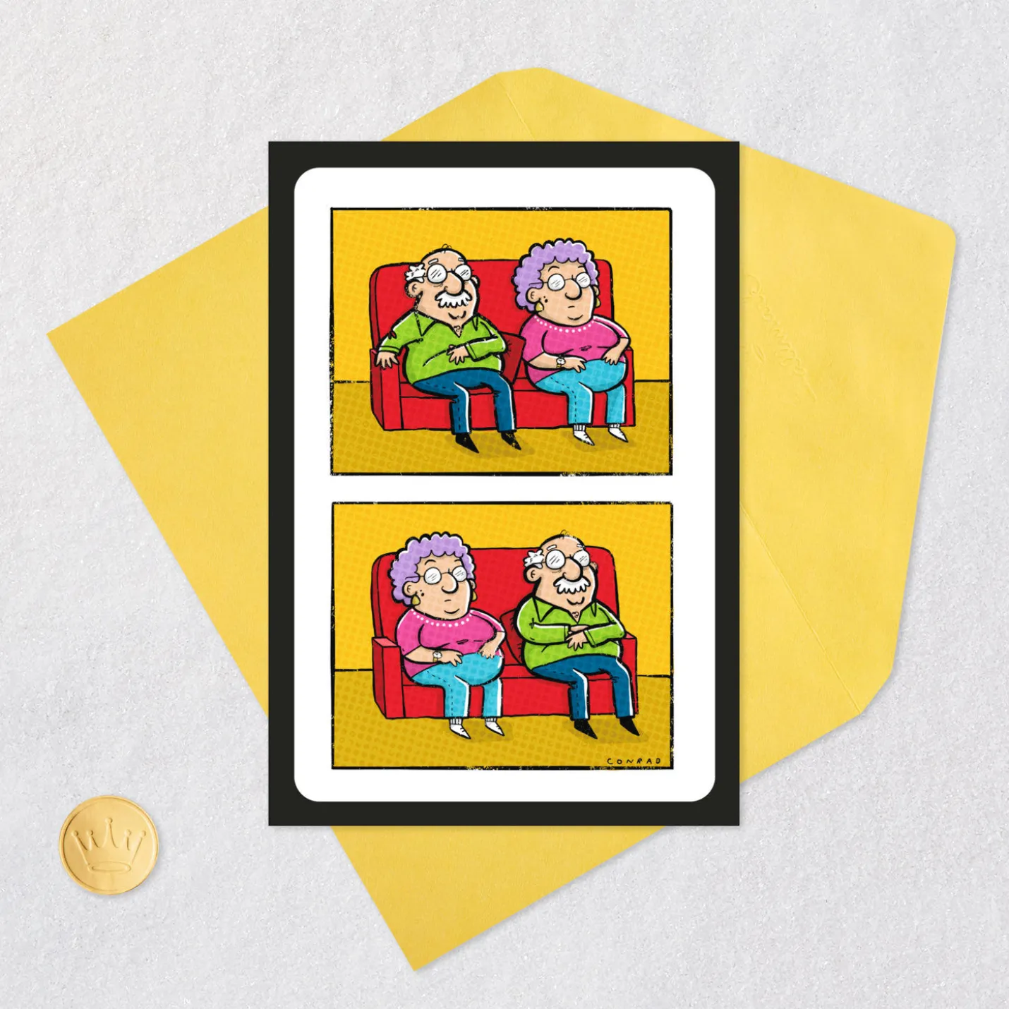 A New Position Funny Anniversary Card