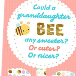 A New Year As Sweet as You Rosh Hashanah Card for Granddaughter