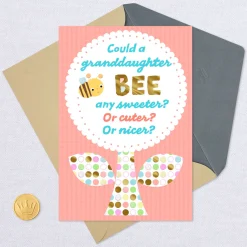 A New Year As Sweet as You Rosh Hashanah Card for Granddaughter