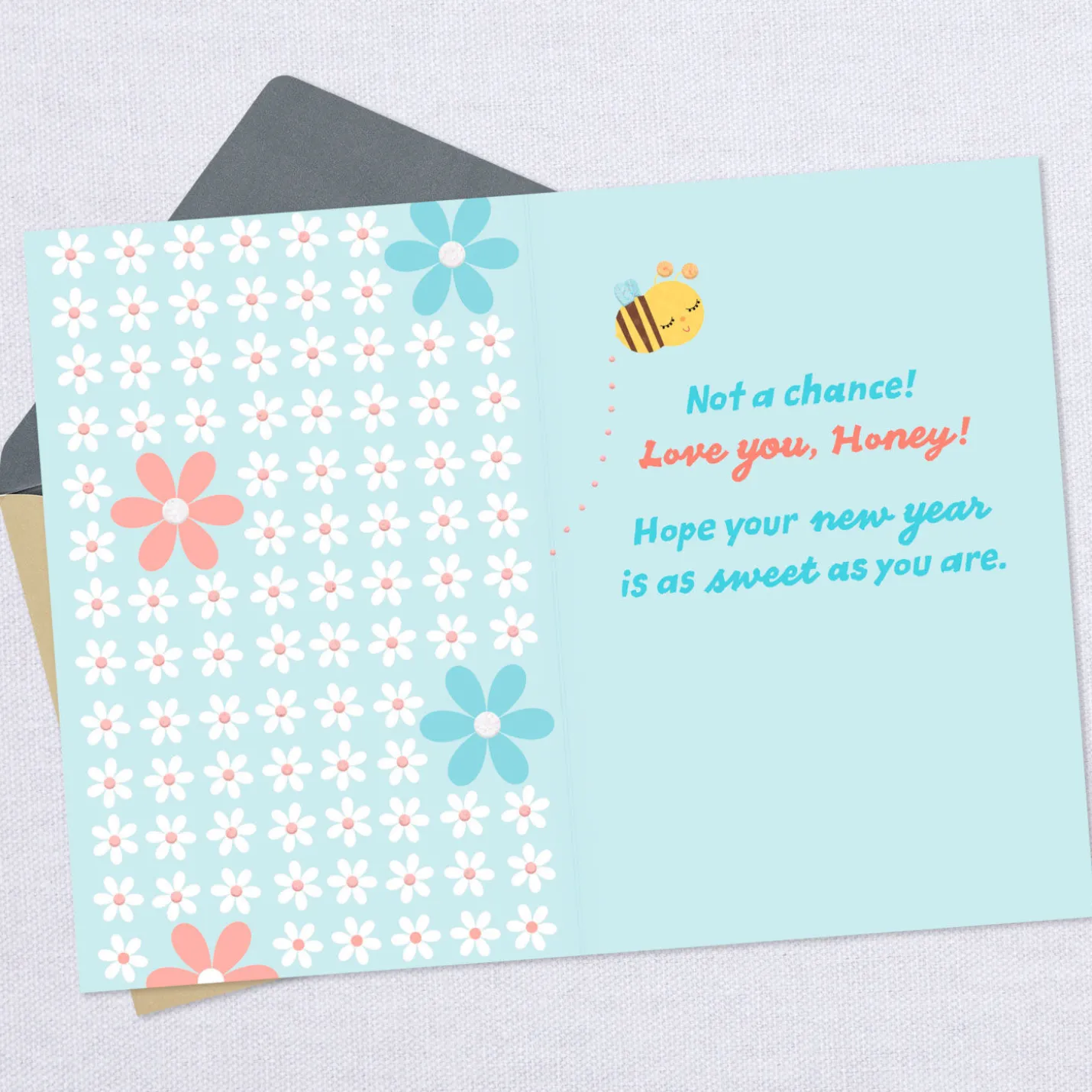 A New Year As Sweet as You Rosh Hashanah Card for Granddaughter