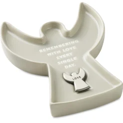 Angel-Shaped Trinket Dish With Token