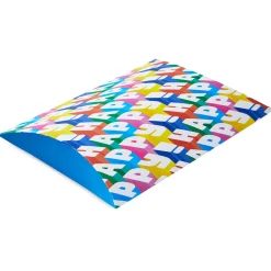 Angled All-Caps Happy Pillow Box