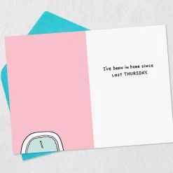 A Nice, Hot Bath Funny Encouragement Card