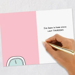 A Nice, Hot Bath Funny Encouragement Card