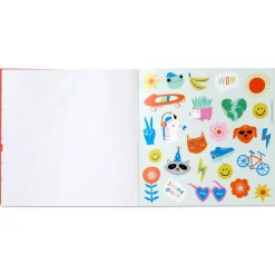Animal Fun Fold-a-Note Assorted Mini Notes With Stickers Book