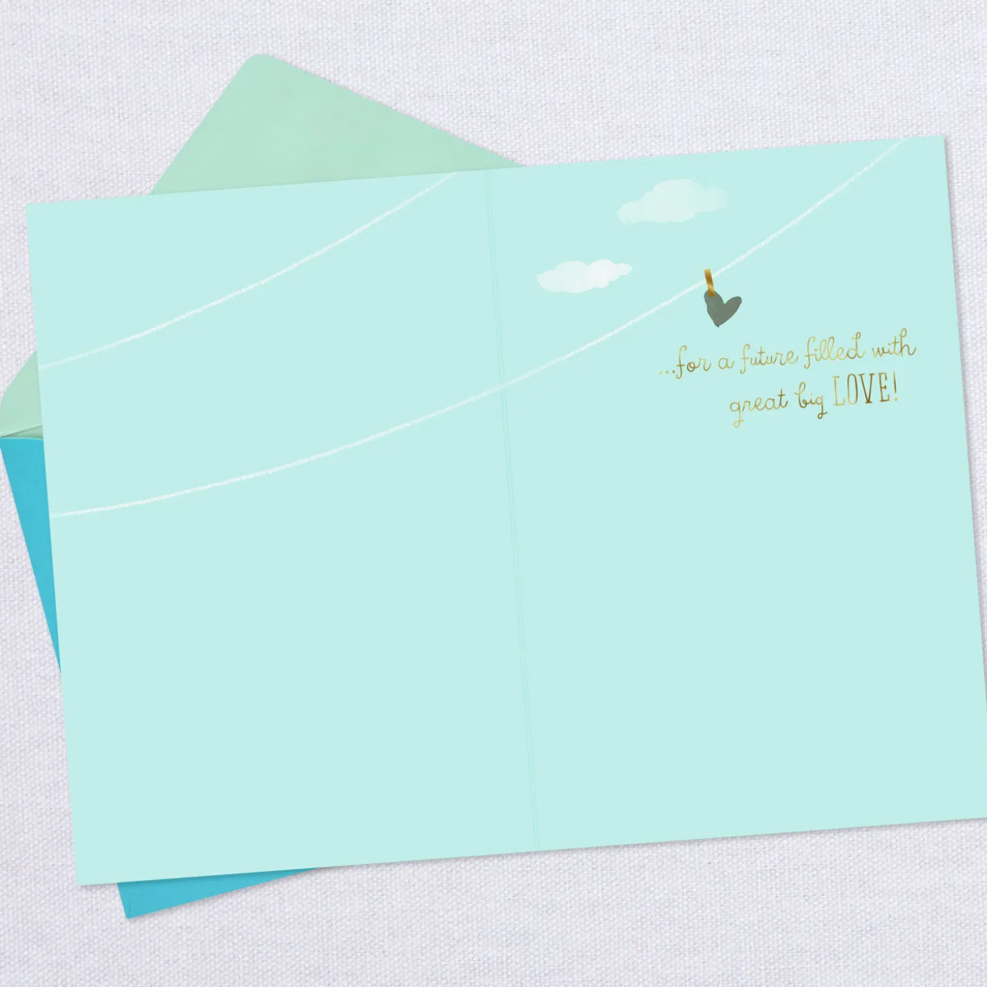 An Itty-Bitty Wish Baby Shower Card